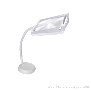 LED -Schreibtischlampe mit Vergrößerung 3x Leselampe für alte Menschen Asthenopic Group
